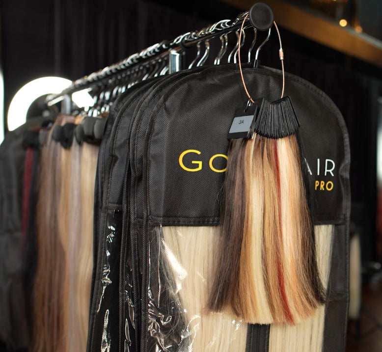 Housse à extensions de cheveux
