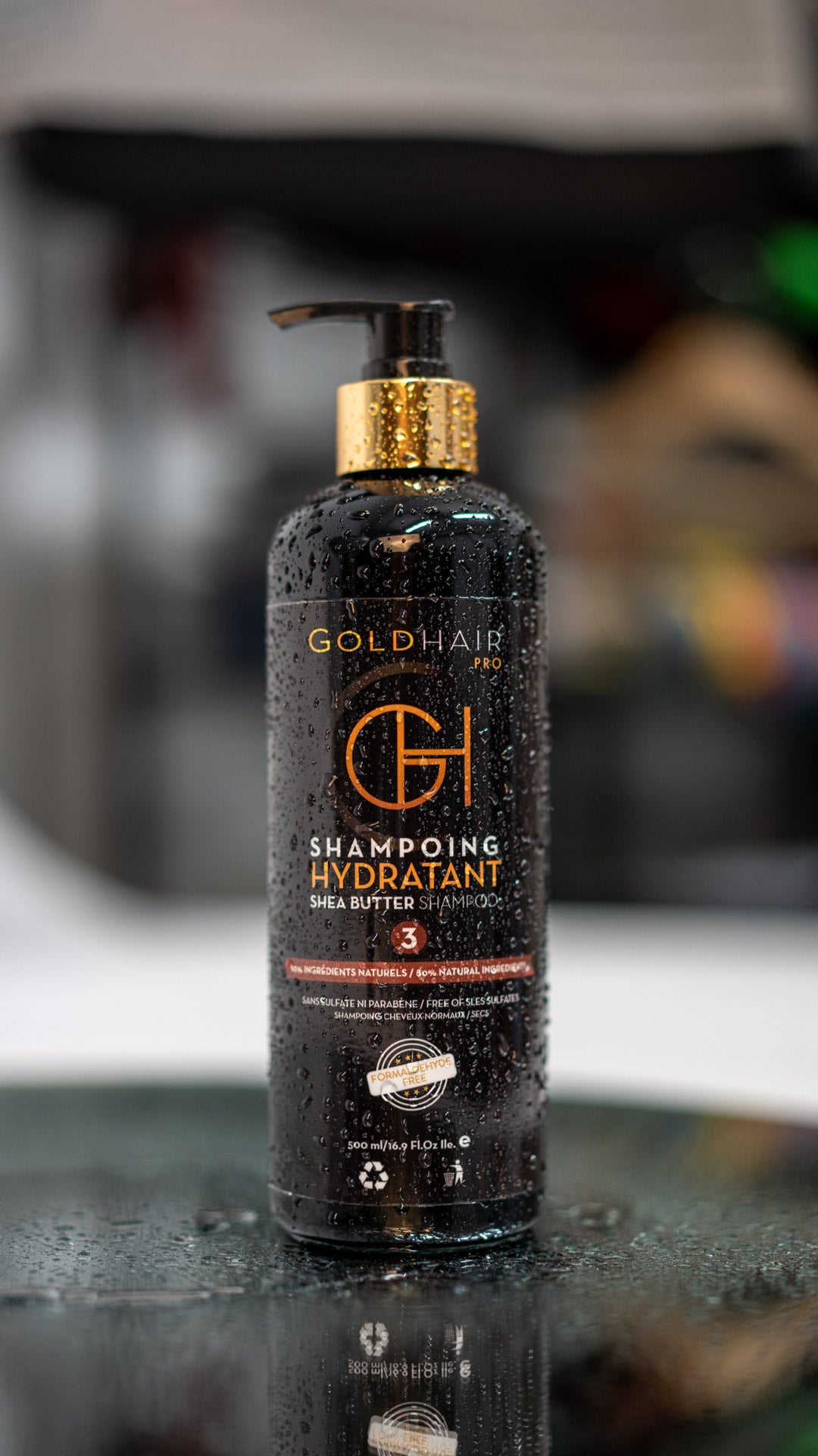 shampoing hydratant au beurre de karité / Shea butter moisturize shampoo