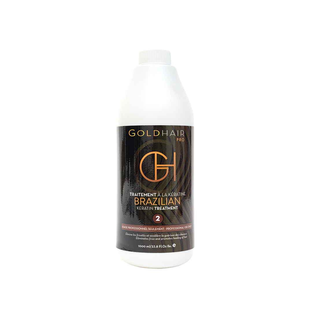 lissage brésilien a la kératine goldhair pro / goldhair pro Bresilien keratin treatment