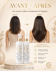 MISKITA Shampoing et Revitalisant Densifiant, Anti-Chute