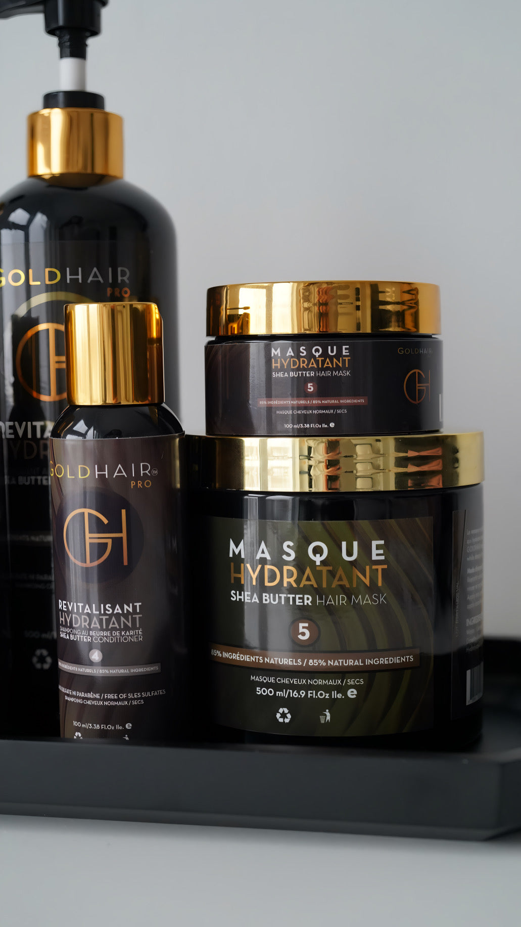 shea butter hair care Goldhair pro 