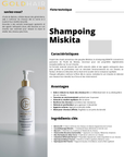 MISKITA Shampoing et Revitalisant Densifiant, Anti-Chute