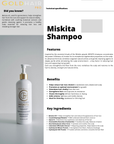 MISKITA Shampoing Densifiant  & Anti-Chute 500ml