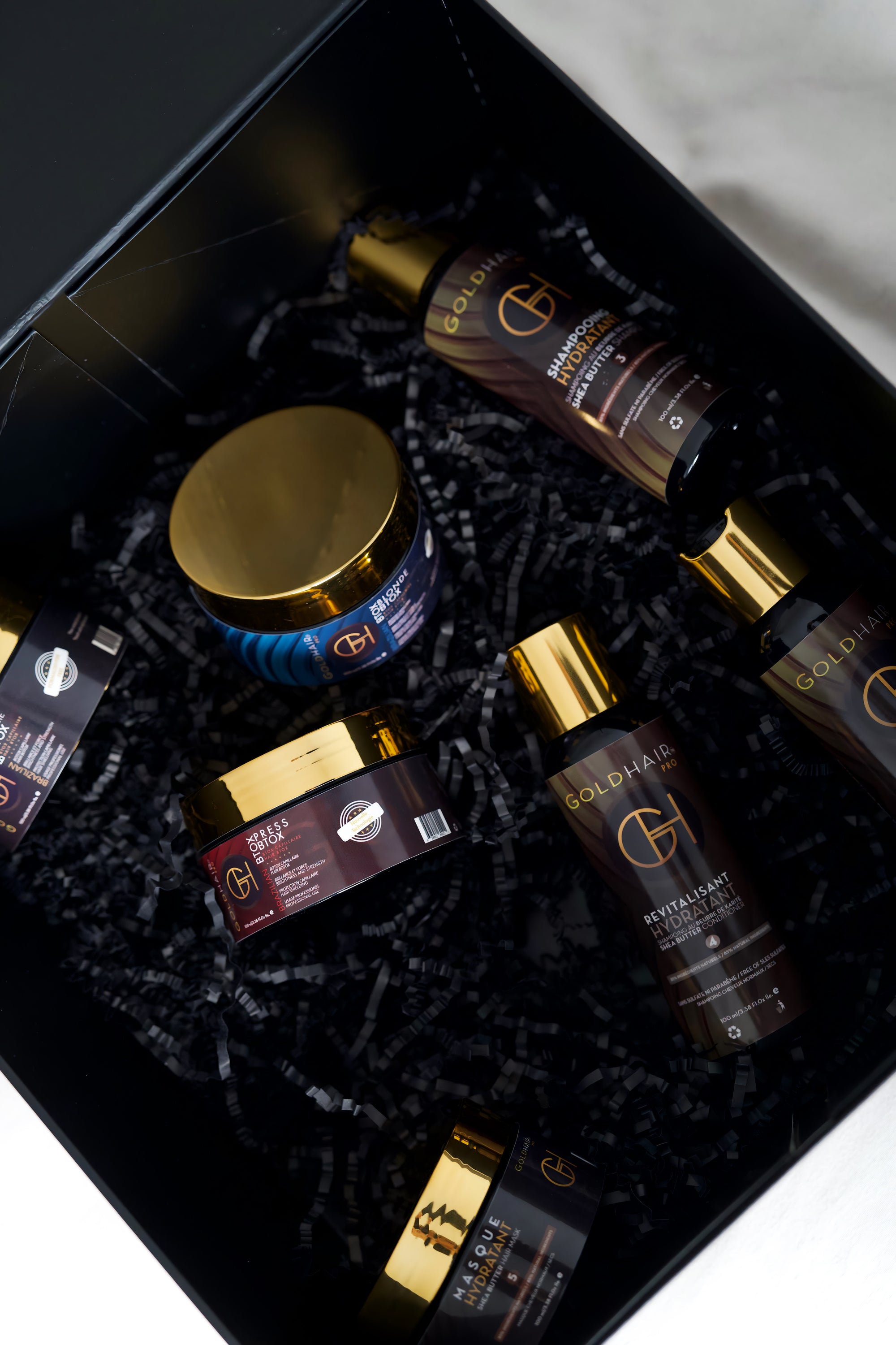 Les produits de la boite découverte