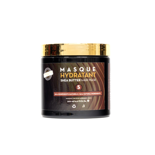 masque hydratant au beurre de karité / Shea butter hair Mask goldhair pro 