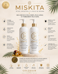 MISKITA Shampoing et Revitalisant Densifiant, Anti-Chute